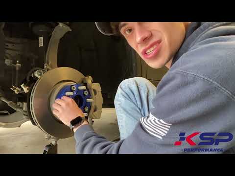 Installing KSP Wheel Spacers: Really Good Wheel Spacers! Really Good Price!