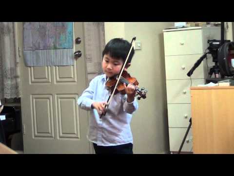 Violin Boy: Paganini - Christian Li (Aged 6)