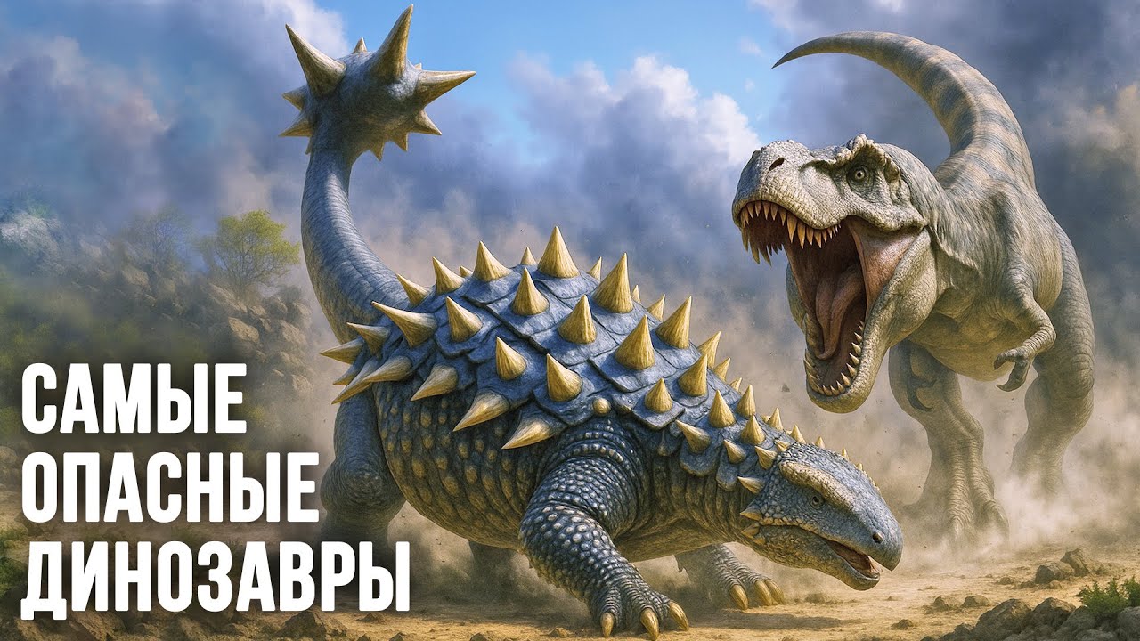 Самые Свирепые Динозавры Планеты и их Легендарные Битвы