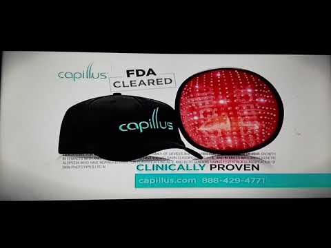 Capillus Hair Grow Hat ad