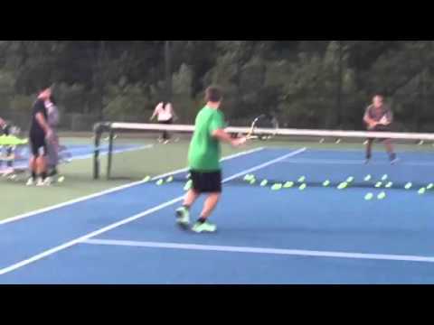 Tennis practice all 2015