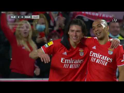 Goal | Golo Darwin: Benfica (2)-0 Marítimo (Liga 21/22 #15)
