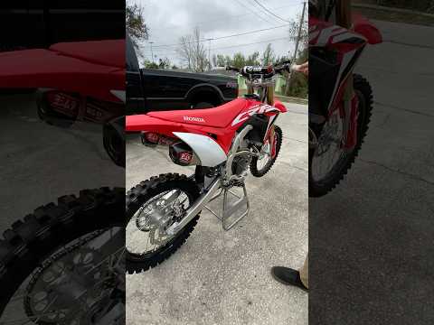 Best Sounding CRF250R 🤩 🔊 #dirtbike