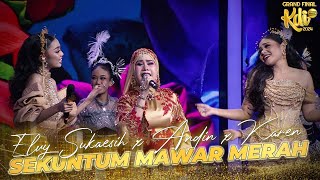 Download lagu Elvy Sukaesih x Andin x Karen - Sekuntum Mawar Merah | GRAND FINAL KDI 2024 mp3