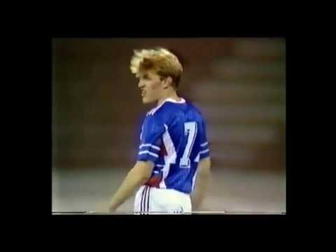Robert Prosinecki [Yugoslavia] vs Austria (31/10/1990) Euro Qualifier
