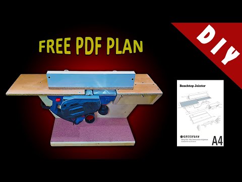 Benchtop Jointer making / Free PDF