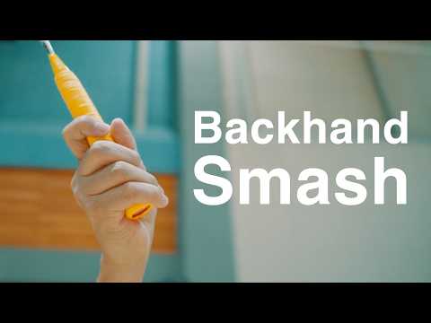 How to backhand smash in Badminton?