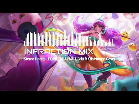 Stereo Hearts - EQRIC, PHARAØH, Britt ft Kris Norton Cover Infraction Mix (No Copyright Music)