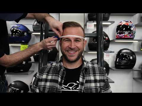 Find YOUR perfect motorcycle helmet size - with Cycle Gear, Arai, and Driven to Ride
