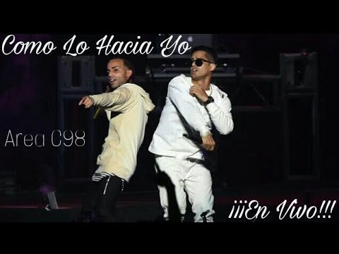 Ken Y - Como Lo Hacia Yo Ft. Arcangel|En Vivo|Choliseo 2016|