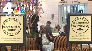 Newark Airport's Terminal A wins prestigious award | NBC New York