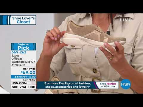 Bzees Offbeat Washable SlipOn Athleisure