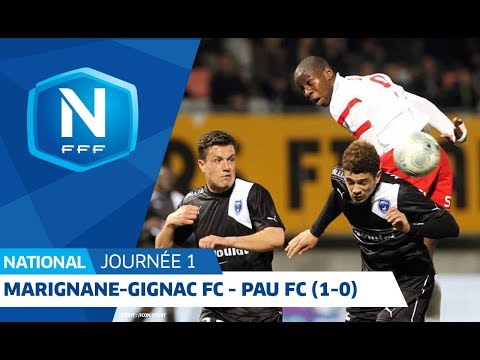 J1: Marignane-Gignac FC - Pau FC (1-0), le résumé I National FFF 2018-2019