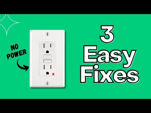 Help! My GFCI Outlet Won't Reset