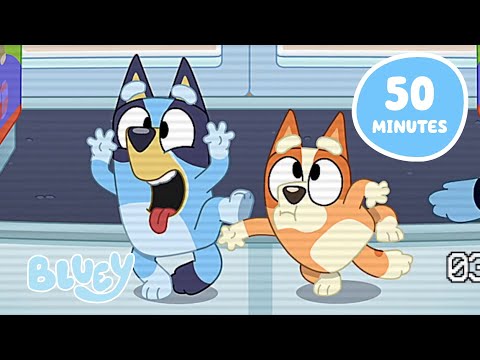🔴LIVE: Cheeky Fun with Bluey 🤪 | Silly Moments and Games | Bluey