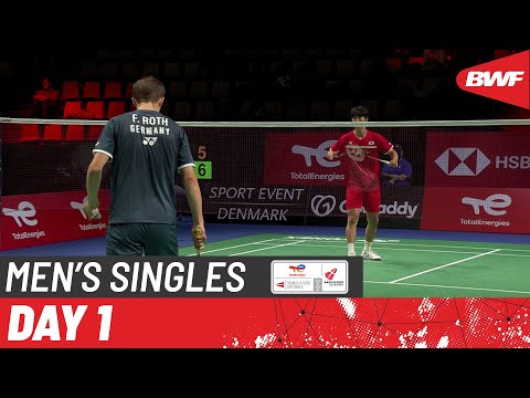 BWF Thomas Cup | Kim Donghun (KOR) vs Fabian Roth (GER) | Group B