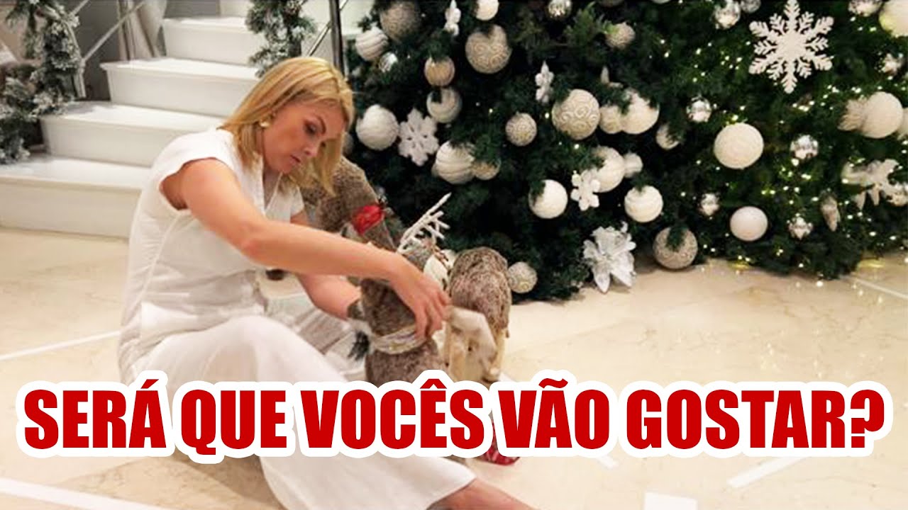 TERMINAMOS A DECORAÇÃO DE NATAL! I ANA HICKMANN