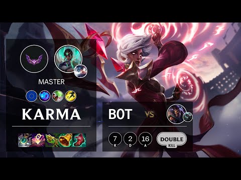Karma Bot vs Draven - EUW Master Patch 12.3