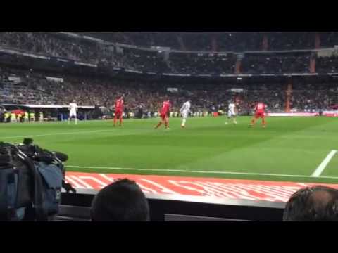 Gol de James contra Sevilla.
