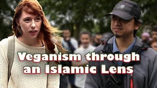 Video: I seen 2000 pigs killed. Stop eating Meat and become an Atheist-Vegan like me - Mansur Ahmad vs Vegans