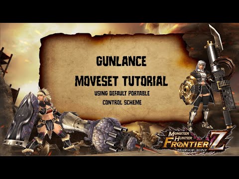 Monster Hunter Frontier: Gunlance Moveset Tutorial