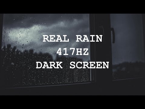 417Hz RAIN SOUNDS✧REMOVE ALL NEGATIVITY FROM HOME & BODY✧10 HOURS DEEP SLEEP