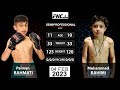 Full fights/ Muhammad Rahimi ( Little McGregor of AFG) vs Paiman Rahmati #FNC4#Full_fights