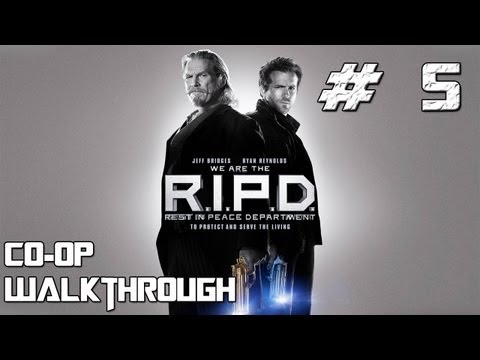 R.I.P.D: The Game Co-op Walkthrough Pt 5 (Charleston Bank) - Commentary  (X360,PS3,PC)