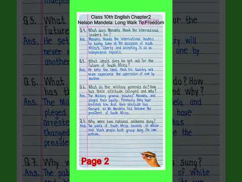 Nelson mandela class 10 question answer. class 10 english chapter 2 question answer. first flight