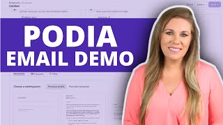 How to Set Up Podia Email Broadcast | Podia Email Marketing Demo
