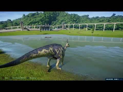 **Jurassic World Evolution: Indoraptor Kills Tsintaosaurus**