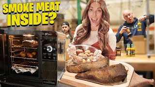 We Just SMOKED Meat INSIDE our WAREHOUSE!