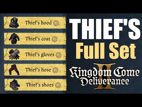 THIEF's Gear (Full Set) Location Guide 🧥 KCD2