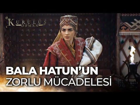 Bala Hatun kucağında bebek ile dövüştü - Kuruluş Osman