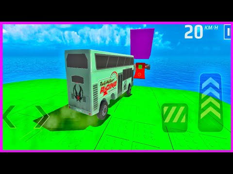Mega Ramp Bus Stunts Simulator: Coach Bus Extreme Stunt Racing - Android Gameplay[2]🔥