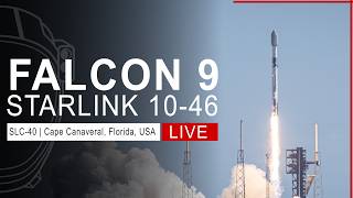 SpaceX Launches Starlink 10-46 Mission from Cape Canaveral, Florida