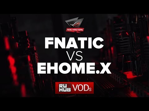 Fnatic vs EHOME.X, ROG Masters, game 2 [Maelstorm]