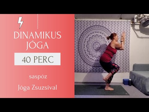 40 perc DINAMIKUS JÓGA - SASPÓZ - Jóga Zsuzsival
