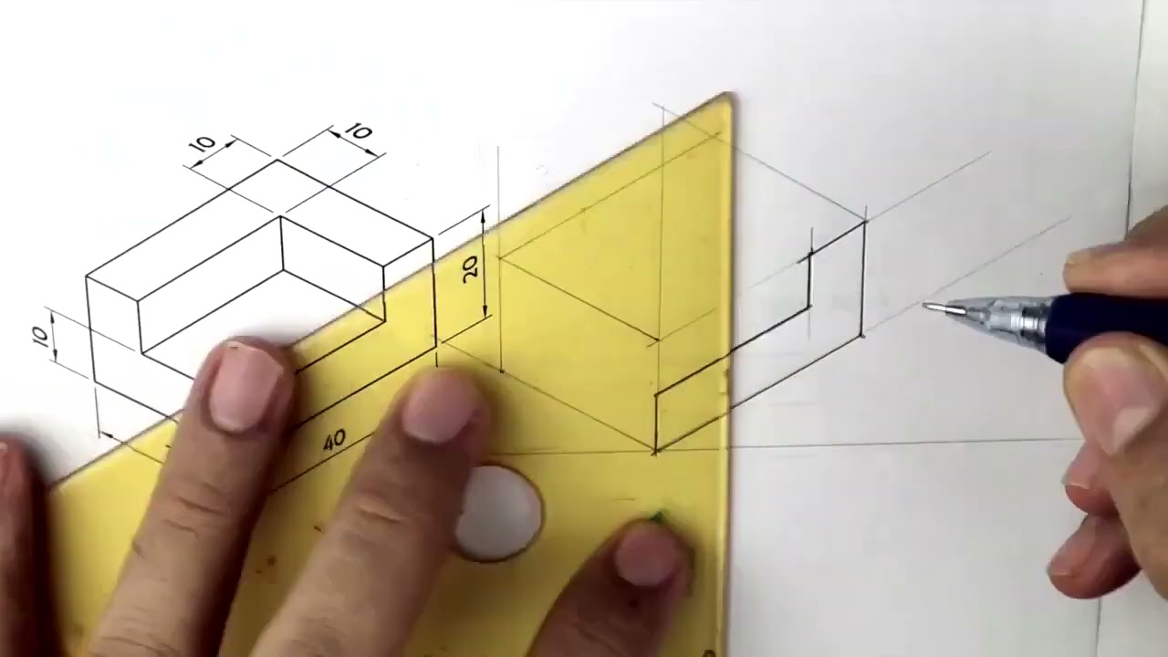 Copy isometric  5   Engineering Drawing   Technical drawing