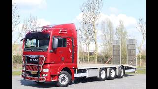 شاحنة نقل السيارات MAN TGX 33.560 | RETARDER | MACHINE TRANSPORT | MASCHINEN | صورة 4 - Autoline