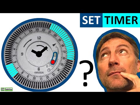 How to set timer on Combi Boiler - Gas Boiler Controls and Setting a pin time Clock