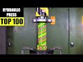 Top 100 Best Hydraulic Press Moments VOL 2 | Satisfying Crushing Compilation