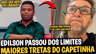 🚨AS MELHORES TRETAS DO EDILSON CAPETINHA EM PROGRAMAS ESPORTIVOS QUE VOCÊ PRECISA VER| VEJA