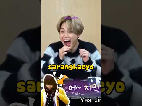 Jimin’s Reaction When Jungkook’s Mom said "Oh Jimin ah I Love You" To Him 🥺💜