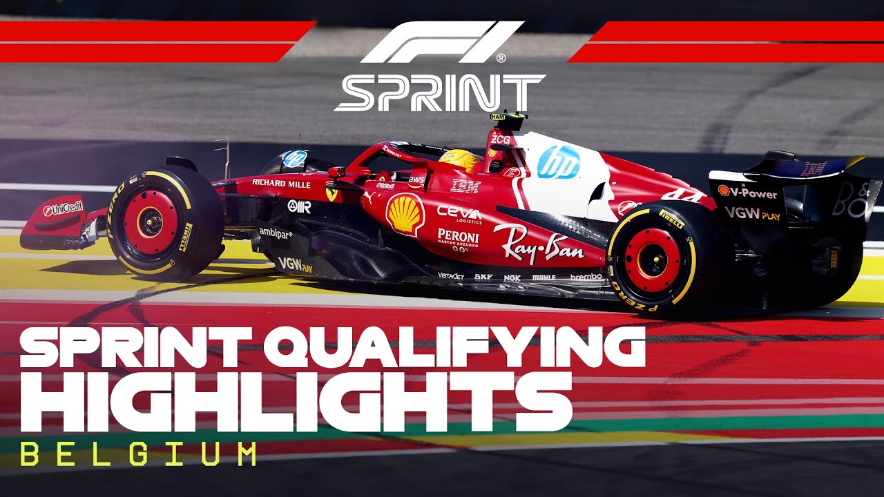 Sprint Qualifying Highlights | 2025 Belgian Grand Prix
