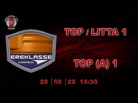 Wedstrijd in de Ereklasse Korfbal: TOP/ LITTA 1 tegen TOP (A) 1