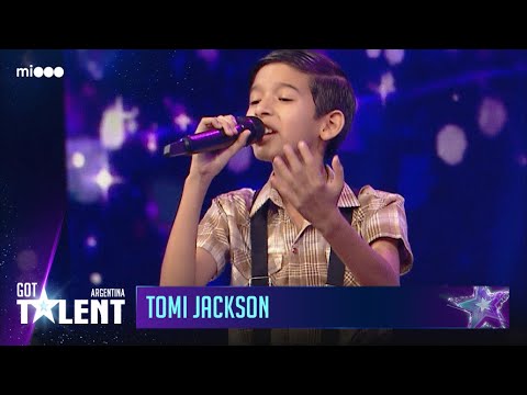 Tomi Jackson - Cantante de 11 años | Audiciones | Got Talent Argentina 2023