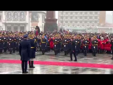 Piața Unirii, Focșani, manifestări dedicate Unirii Principatelor Române, 24 ianuarie 2026