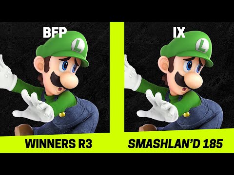 SmashLAN'd 185 Winners R3 - BFP (Luigi) vs IX (Luigi) - SSBU Tournament