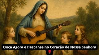 Ouça Agora e Descanse no Coração de Nossa Senhora 🌹